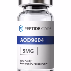 AOD9604 5MG research peptide vial - Peptide Clyde