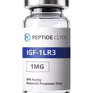 IGF-1LR3 1MG research peptide vial - Peptide Clyde